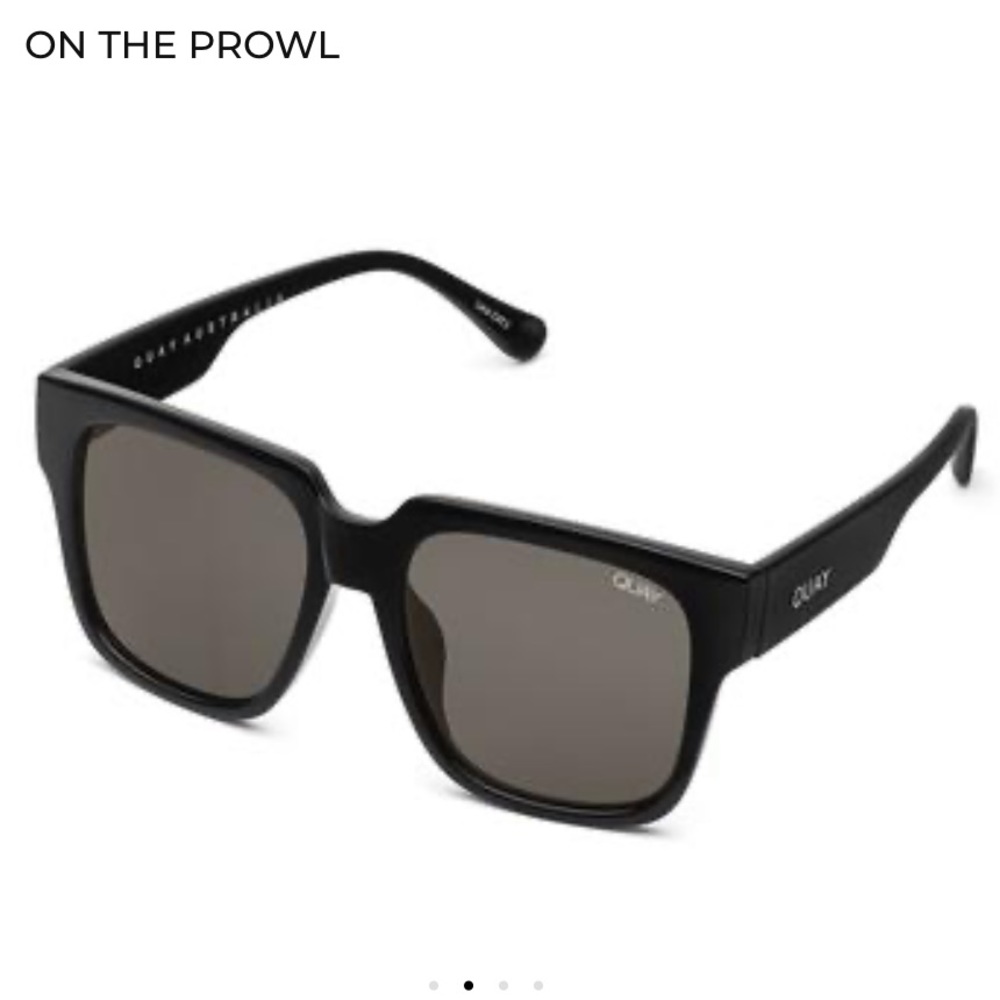 QUAY Sunglasses On The Prowl - BLACK